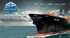 Desktop Screenshot of aerodeluxeshipping.com