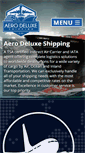 Mobile Screenshot of aerodeluxeshipping.com